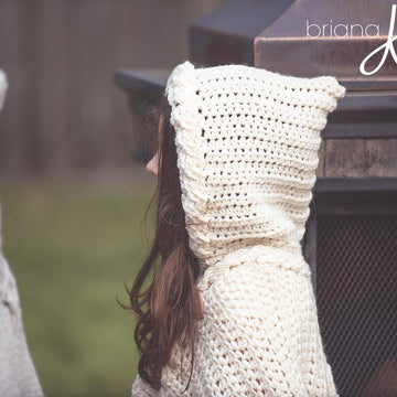 Nordic Winter Crochet Cape