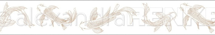 Alexandra Renke Washi Tape 40mmX10m - Koi, Wildness Of Nature