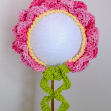 Flower Baby Bonnet