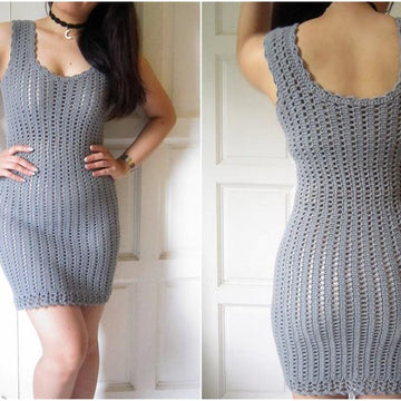 Crochet Bodycon Dress/Top