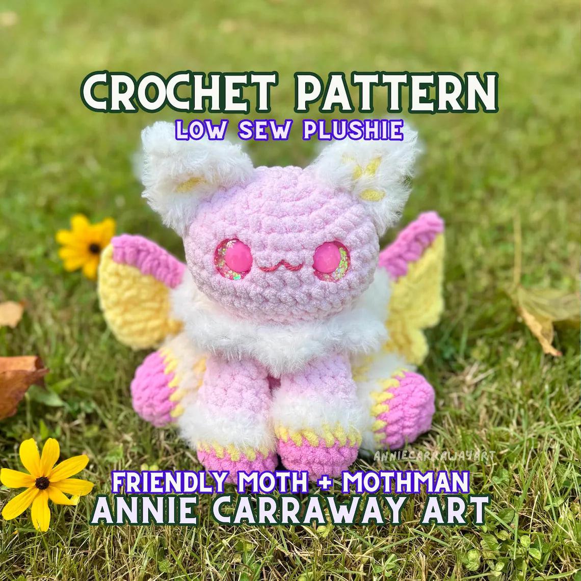 Moth and Mothman Crochet Pattern