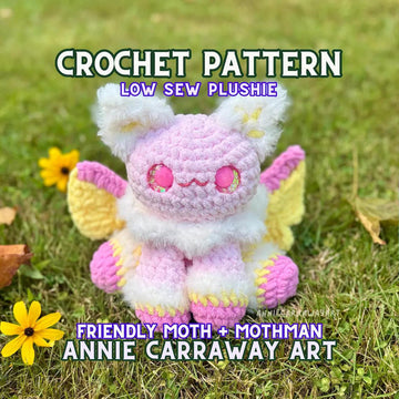 Moth and Mothman Crochet Pattern