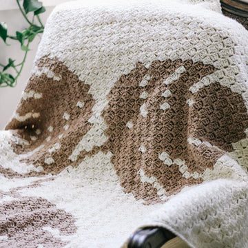 Monstera C2C Blanket