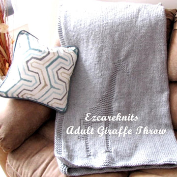 ADULT GIRAFFE THROW