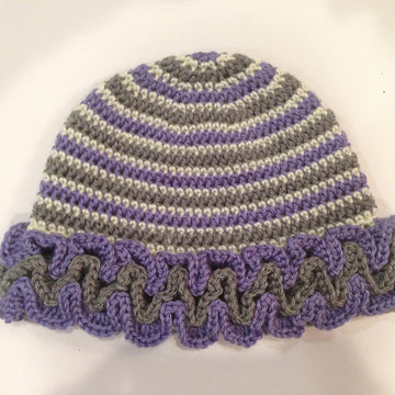 Ruffled Hat PDF12-082