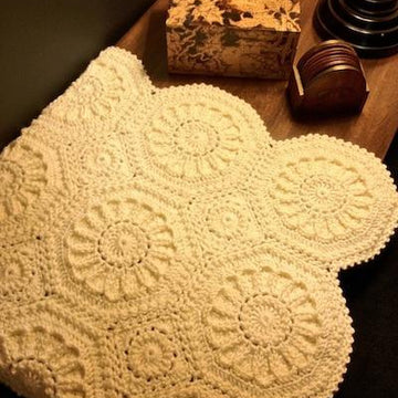 Cognac Matelassé Afghan