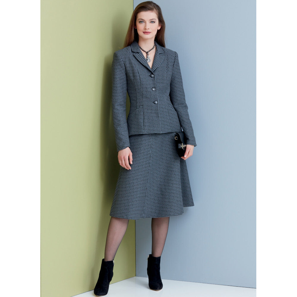Vogue Misses'/Misses' Petite Jacket, Skirt and Pants V9336 - Sewing Pattern