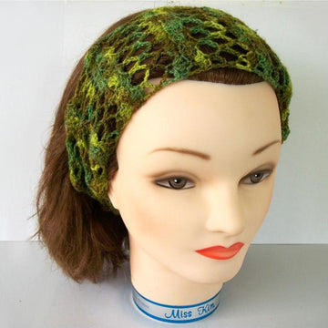 Lacy Stripes Headband/ Hair Scarf/ Fashion Scarf