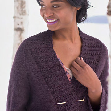 Ida Cardigan in Berroco Quechua - Downloadable PDF