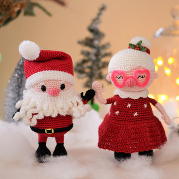 Santa Claus and Mrs Claus