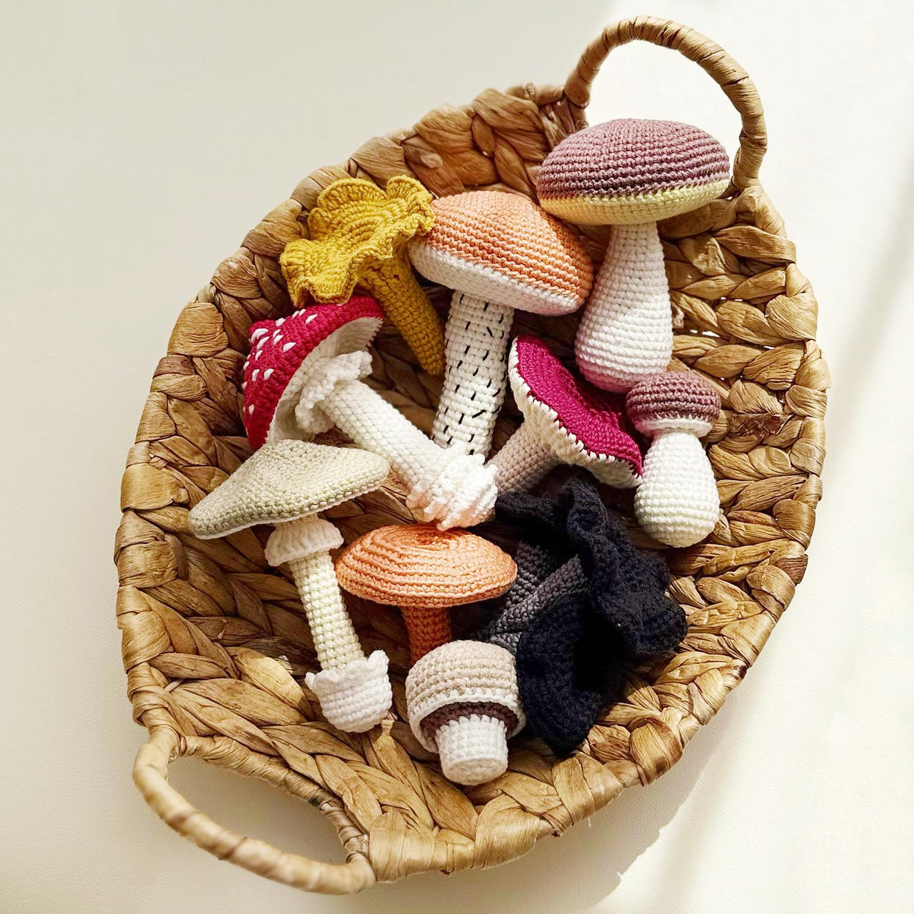 Crochet mushrooms, amigurumi mushrooms, Mushrooms collection