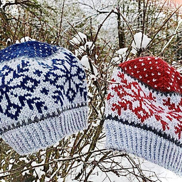Selbu Snowfall Hat