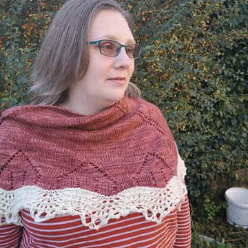 Gingerbread House Shawl