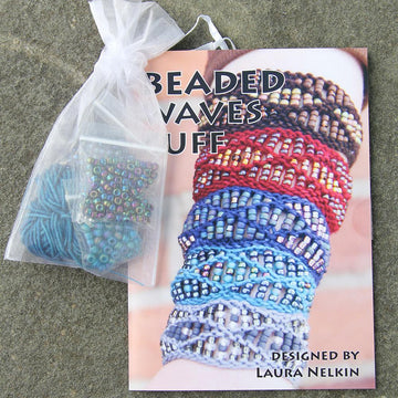 Beaded Waves Cuff