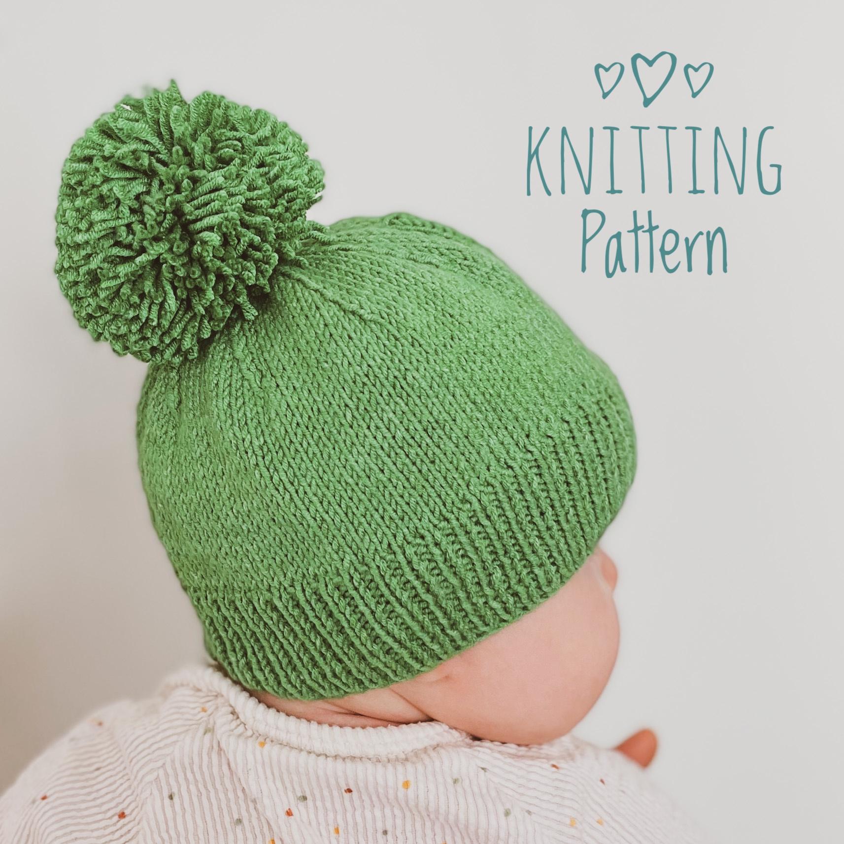 Pom-Pom Baby Beanie