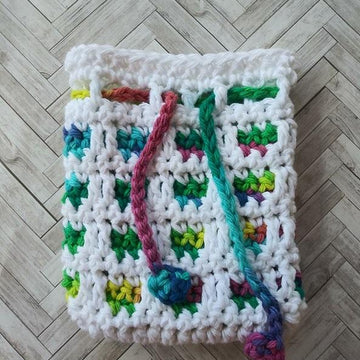 Through the Window Soap Cozy (or Small Gift Bag)