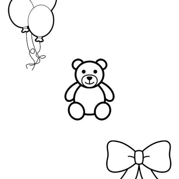 Balloons, Bears, Blocks and Bows