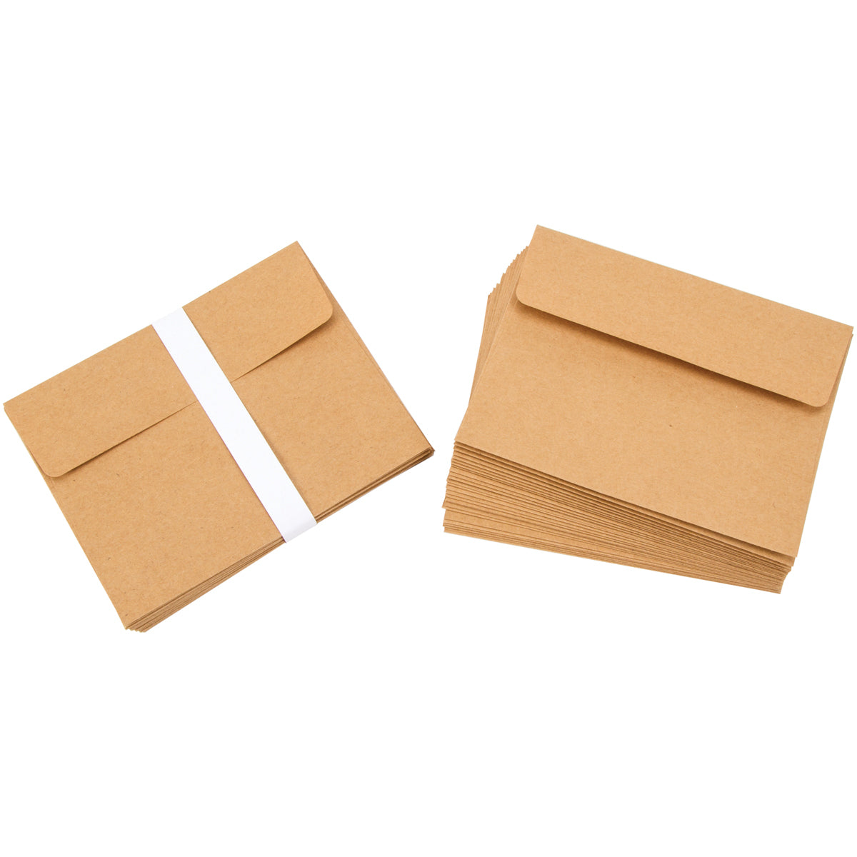 Darice Heavyweight A2 Cards/Envelopes (4.375"X5.75") 50/Pkg - Kraft