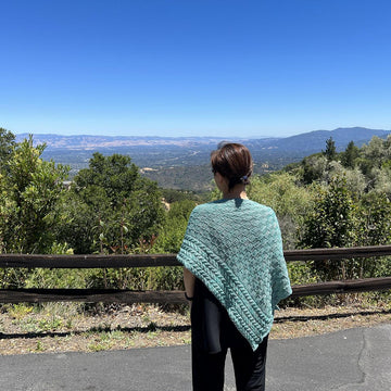 Vineyard hill shawl