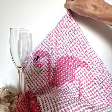 Flamingo Washcloth