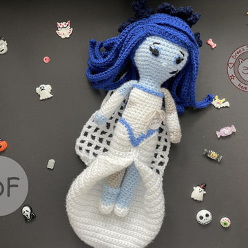 Corpse Bride amigurumi