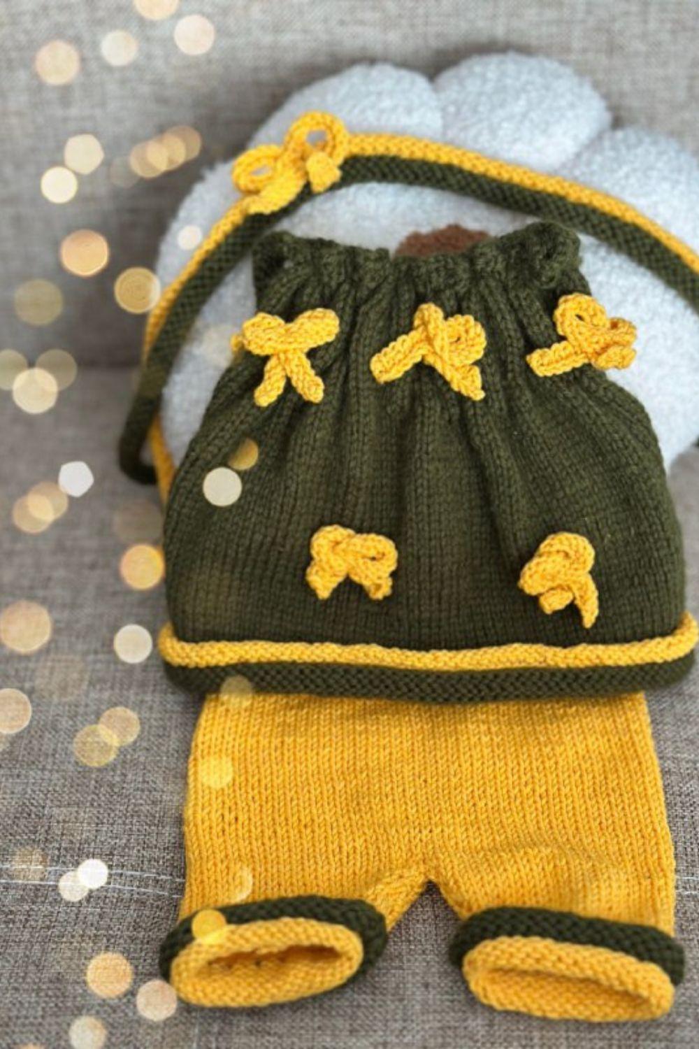 Spring Knitting Toy Clothes for Geese – Theo & Mabel