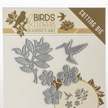 Find It Trading Jeanine's Art Die - Bird Foliage, Birds & Flowers