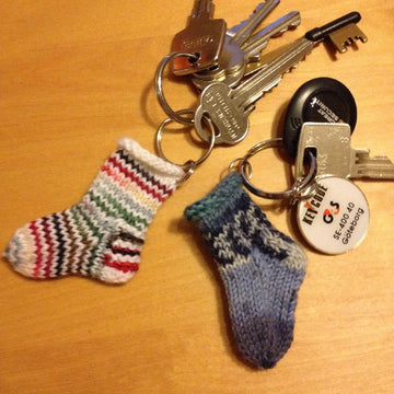 Keychain sock