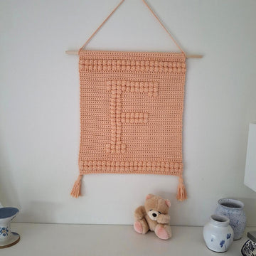 Letter F Wallhanging