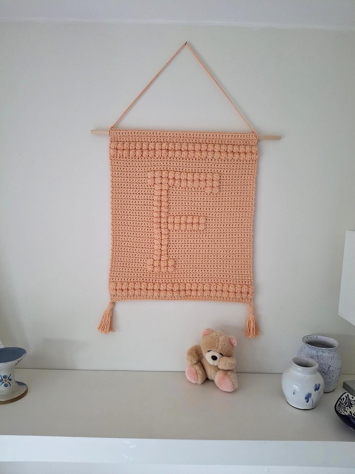 Letter F Wallhanging
