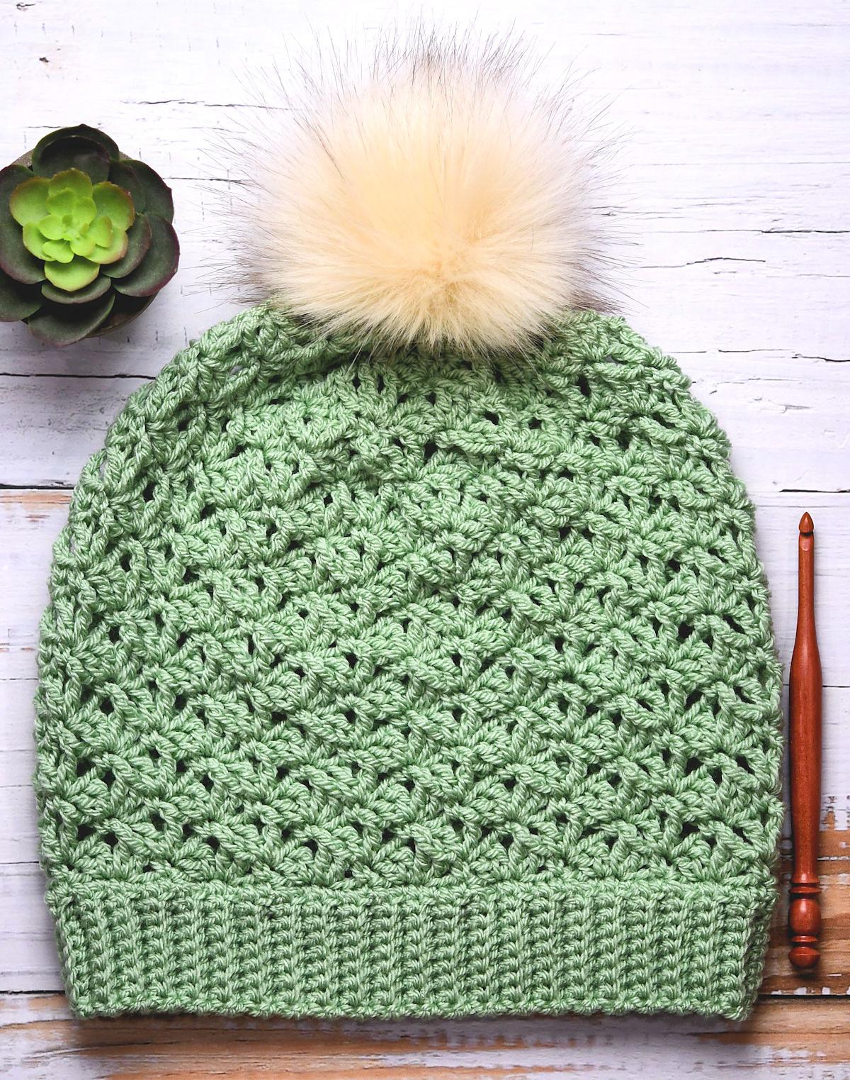 Shell Stitch Hat