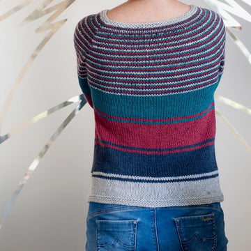 "Josie" - top down circular yoke sweater