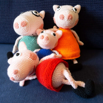 Crochet Pattern for the Family with Pep!