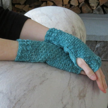 Mermaid Scales Fingerless Gloves