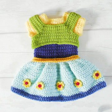 Anna Frozen Fever Dress Set