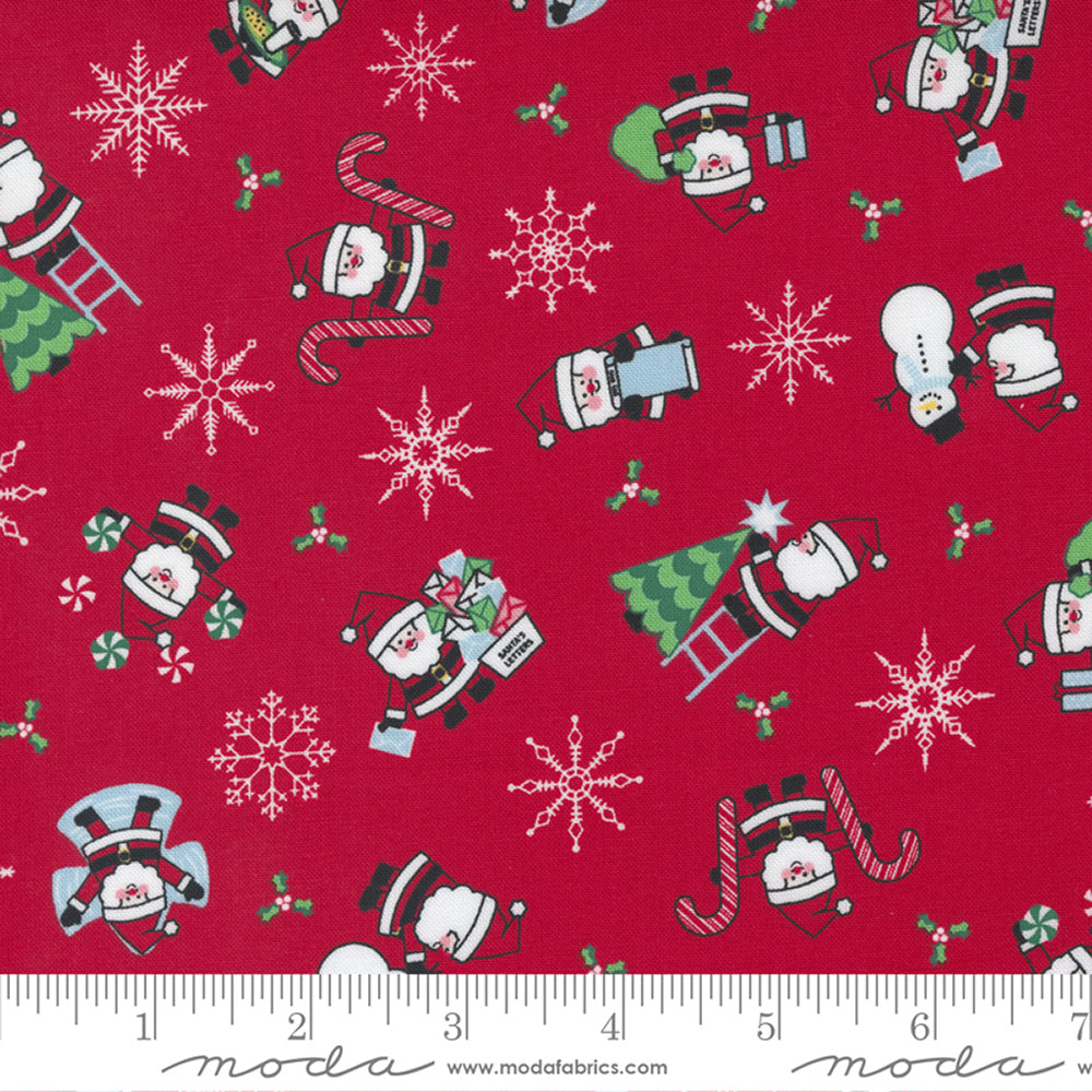 Moda Fabrics Candy Cane Lane - Cardinal - 24120-13