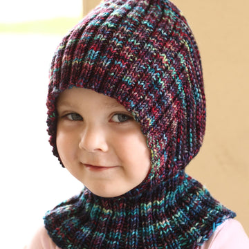 Laura Knit Balacava for DK