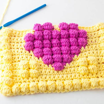 Bobble Heart Potholder