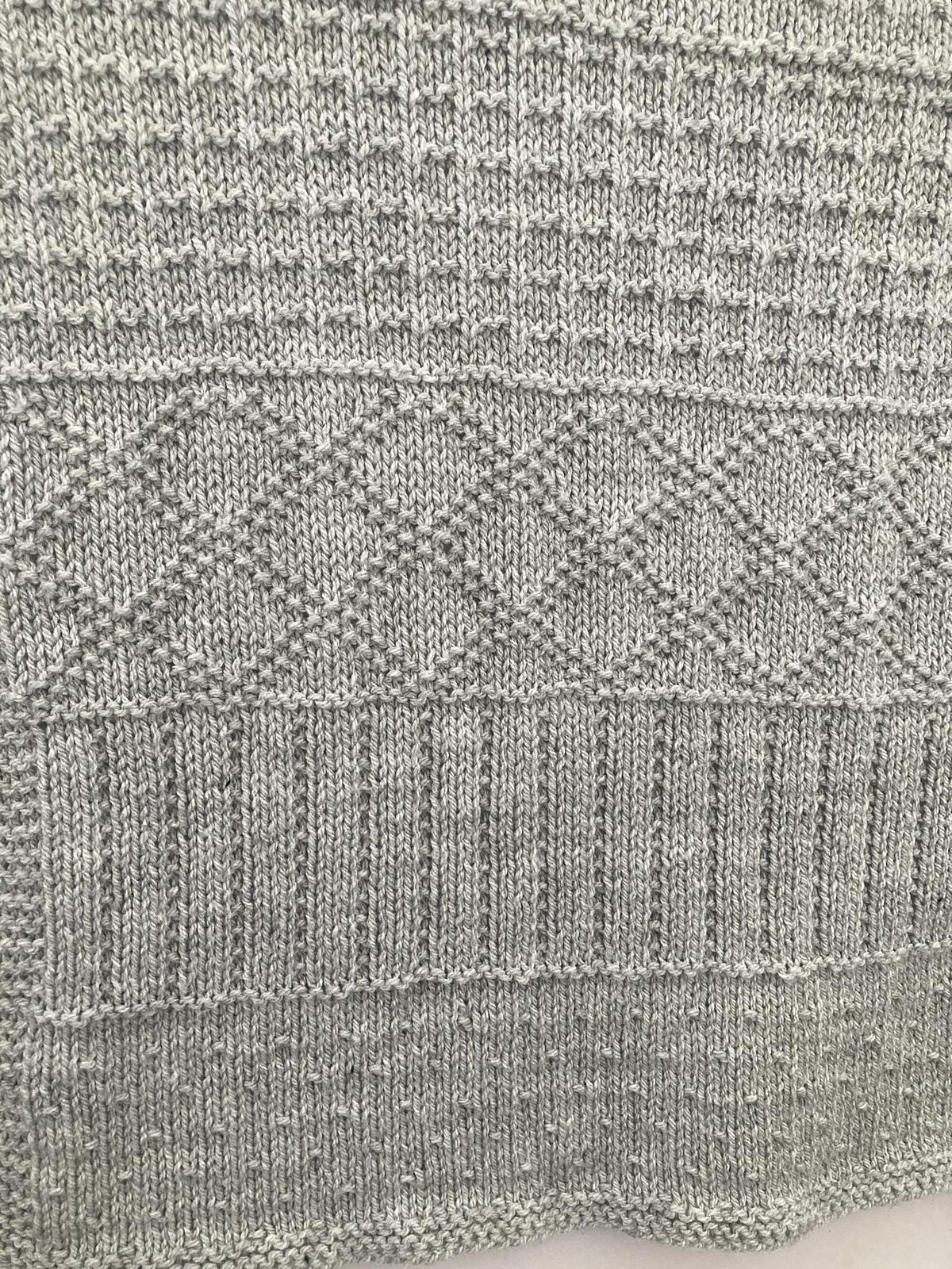Easy Sampler Baby Blanket