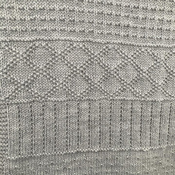 Easy Sampler Baby Blanket