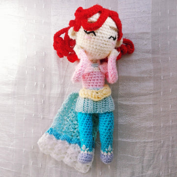 The Space Princess: Aurora PDF Amigurumi Pattern English