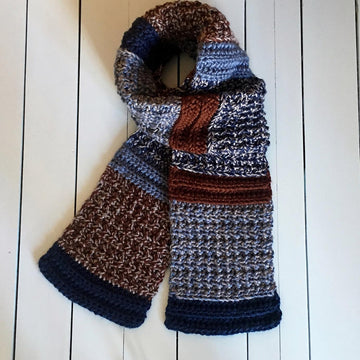 Crochet Scarf Pattern for Men: Crochet That Man a Scarf!