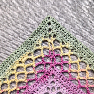 Crochet Bandana/Shawl Pattern #36