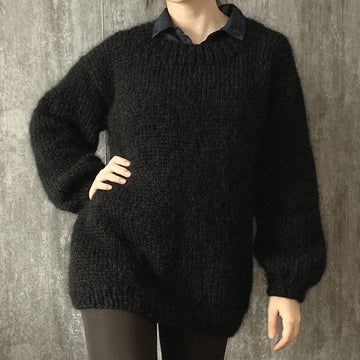 Slouchy Mohair Sweater