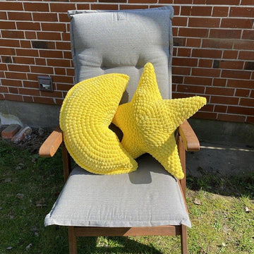 Pillow Moon and Star