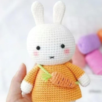 Miffy Bunny in an Dress Crochet Pattern