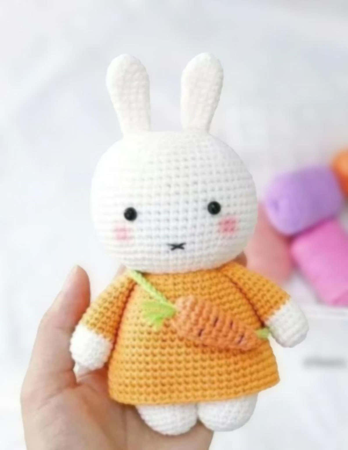 Miffy Bunny in an Dress Crochet Pattern