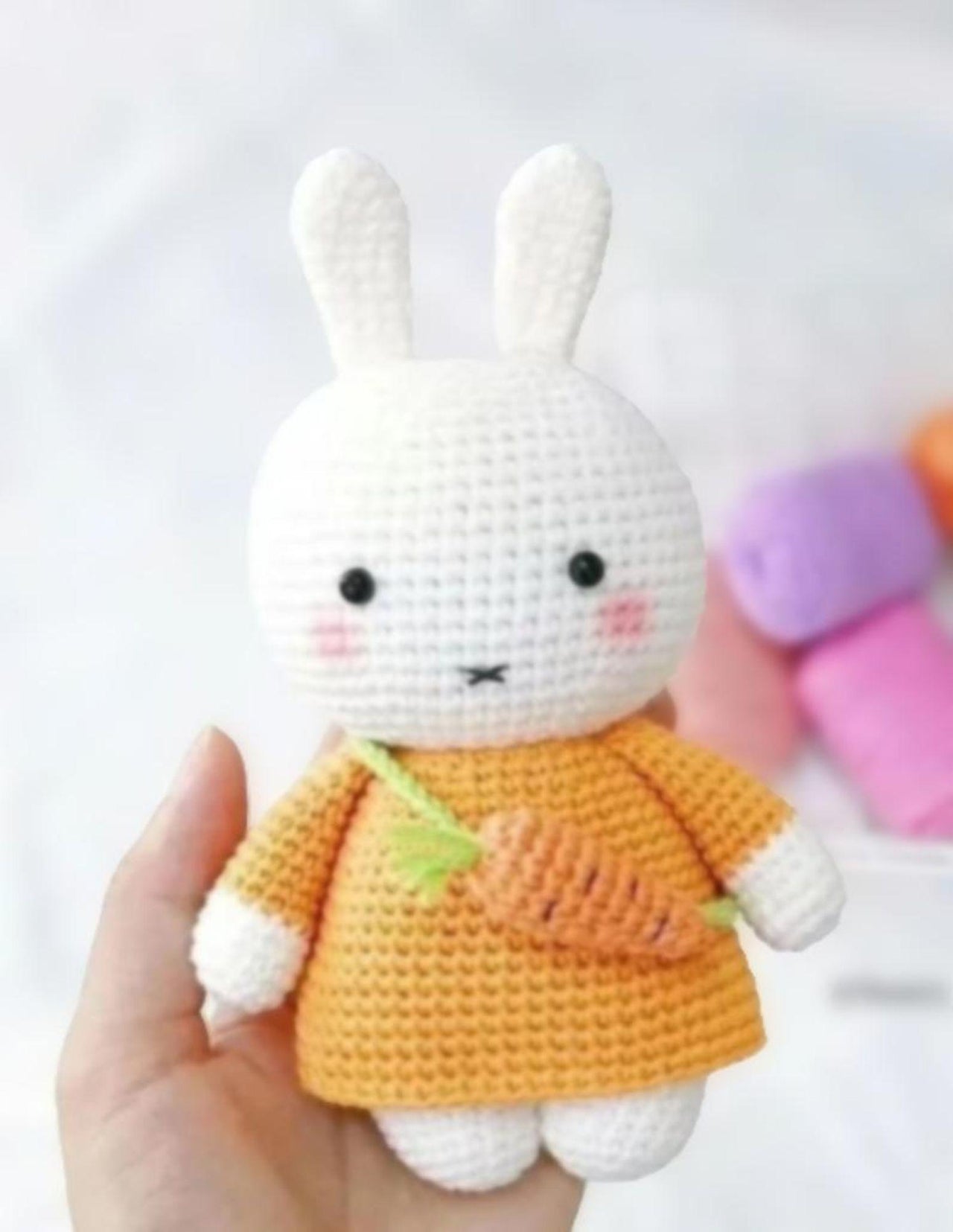 Miffy Bunny in an Dress Crochet Pattern