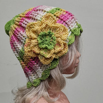 Vintage Look Flower Girl Hat