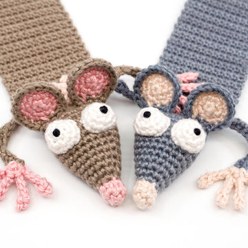 Rat Bookmark Crochet Pattern
